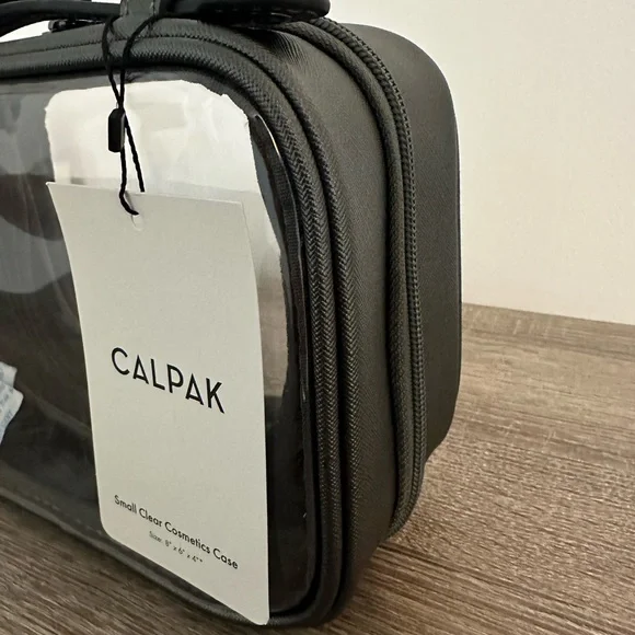 Calpak Small Clear Cosmetics Case NWT! - Picture 3 of 6